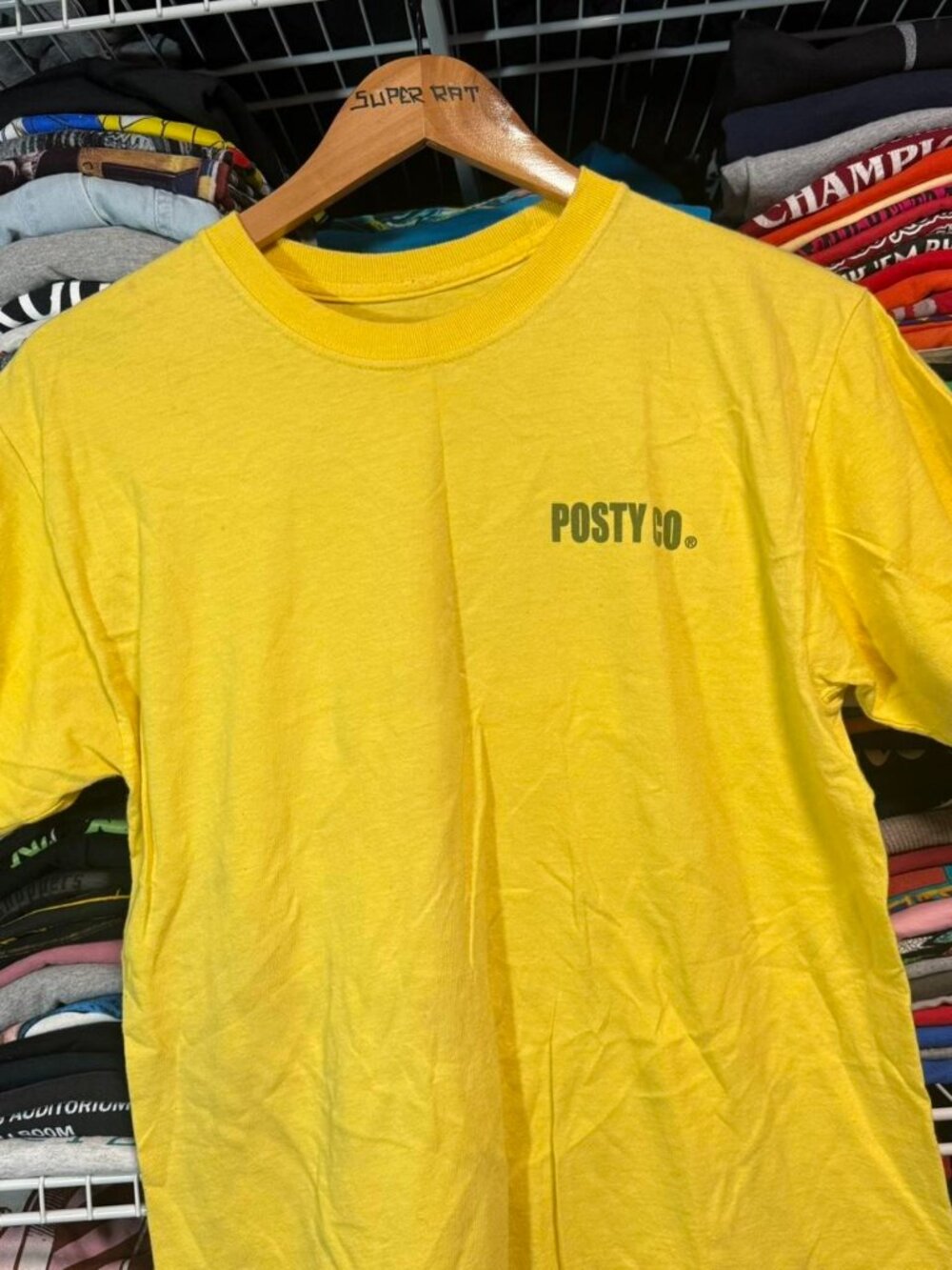 Post Malone posty co live yellow graphic t shirt Spencer’s